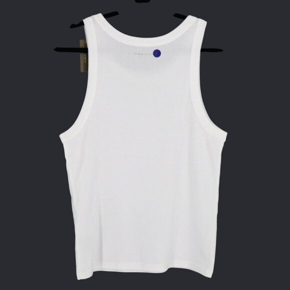 J. Crew Perfect Fit Tank Top Womens White Minimalist Casual Layering Beach NWD - Picture 3 of 8